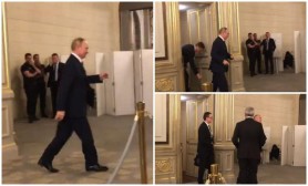 Putin, însoţit de 6 agenţi de pază la baie, la vizitele în afara ţării. Noi dezvăluiri bizare despre liderul rus